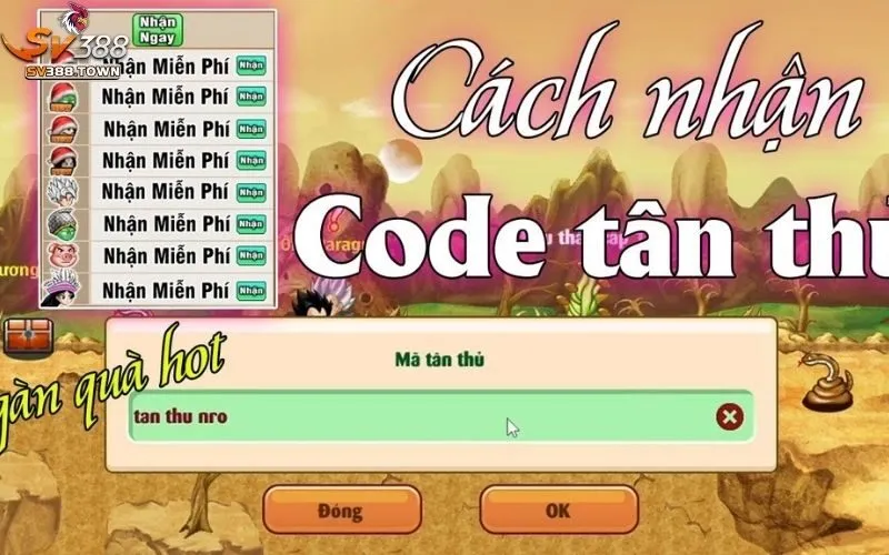 Code Chào Mừng Tân Thủ SV388: Khám Phá Thế Giới Game Đa Dạng
